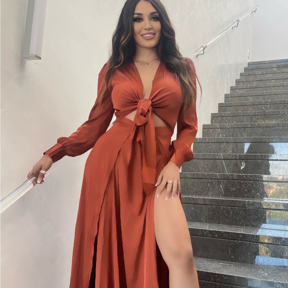 Fashion Nova Entice Me Maxi Dress